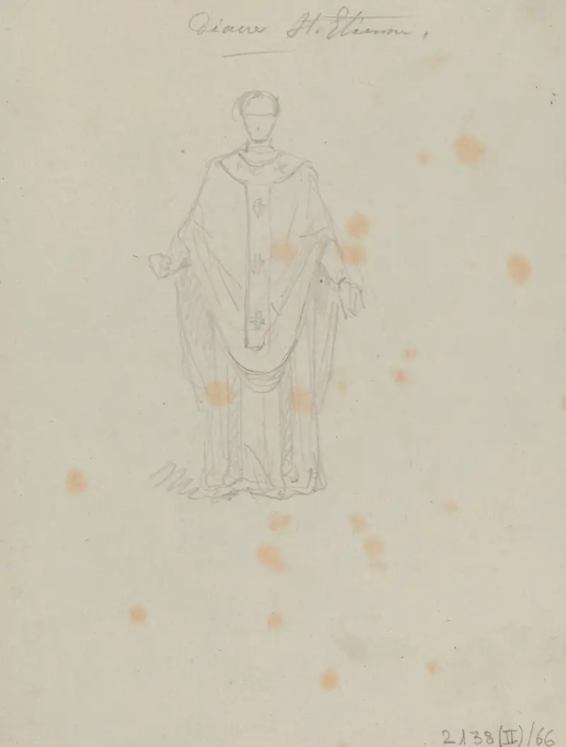 Der heilige Stephanus von Nicaise De Keyser