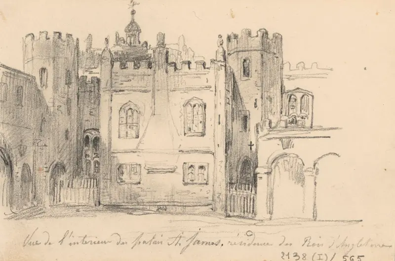St. James’s Palace in London von Nicaise De Keyser