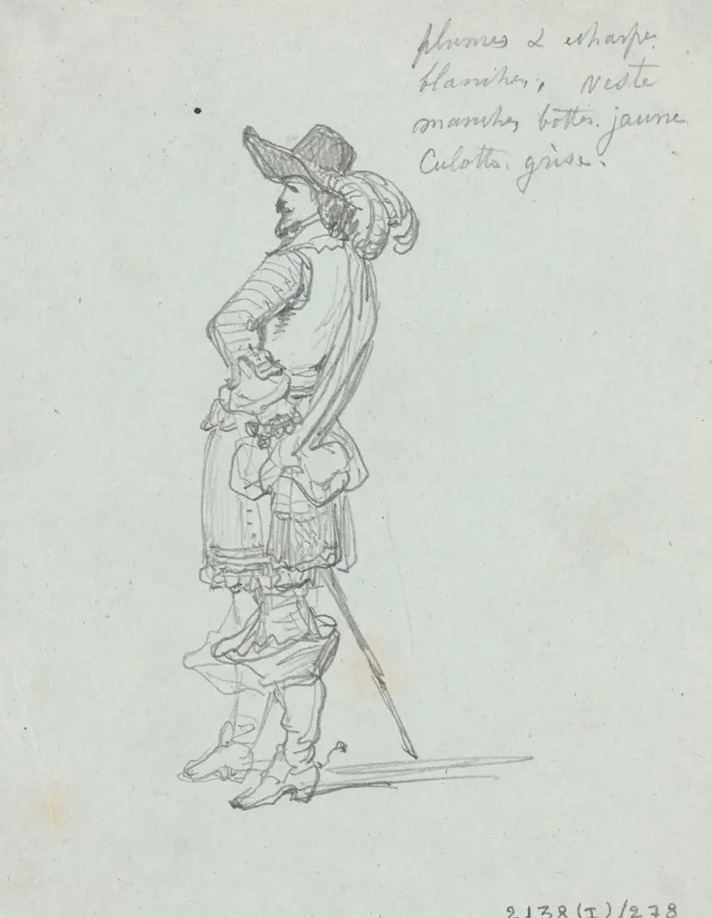 Stående man av Nicaise De Keyser