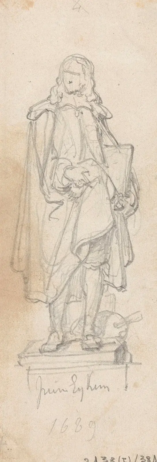 Socha malíře Petera Ykense, Nicaise De Keyser
