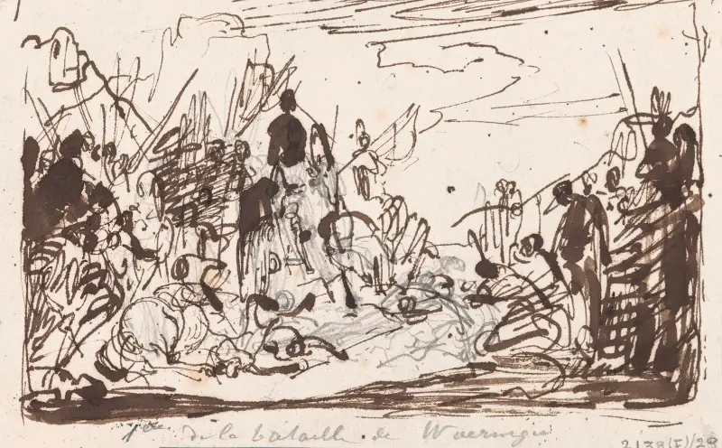Slaget vid Worringen av Nicaise De Keyser