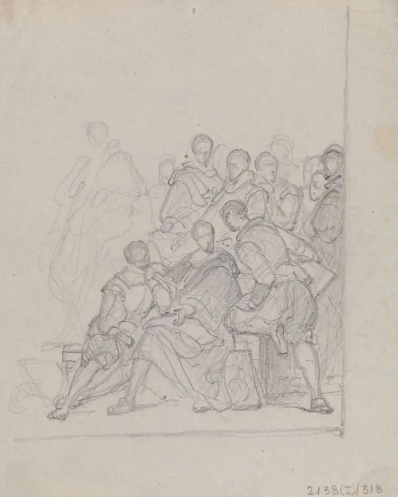 Konstnärsgruppen av Nicaise De Keyser