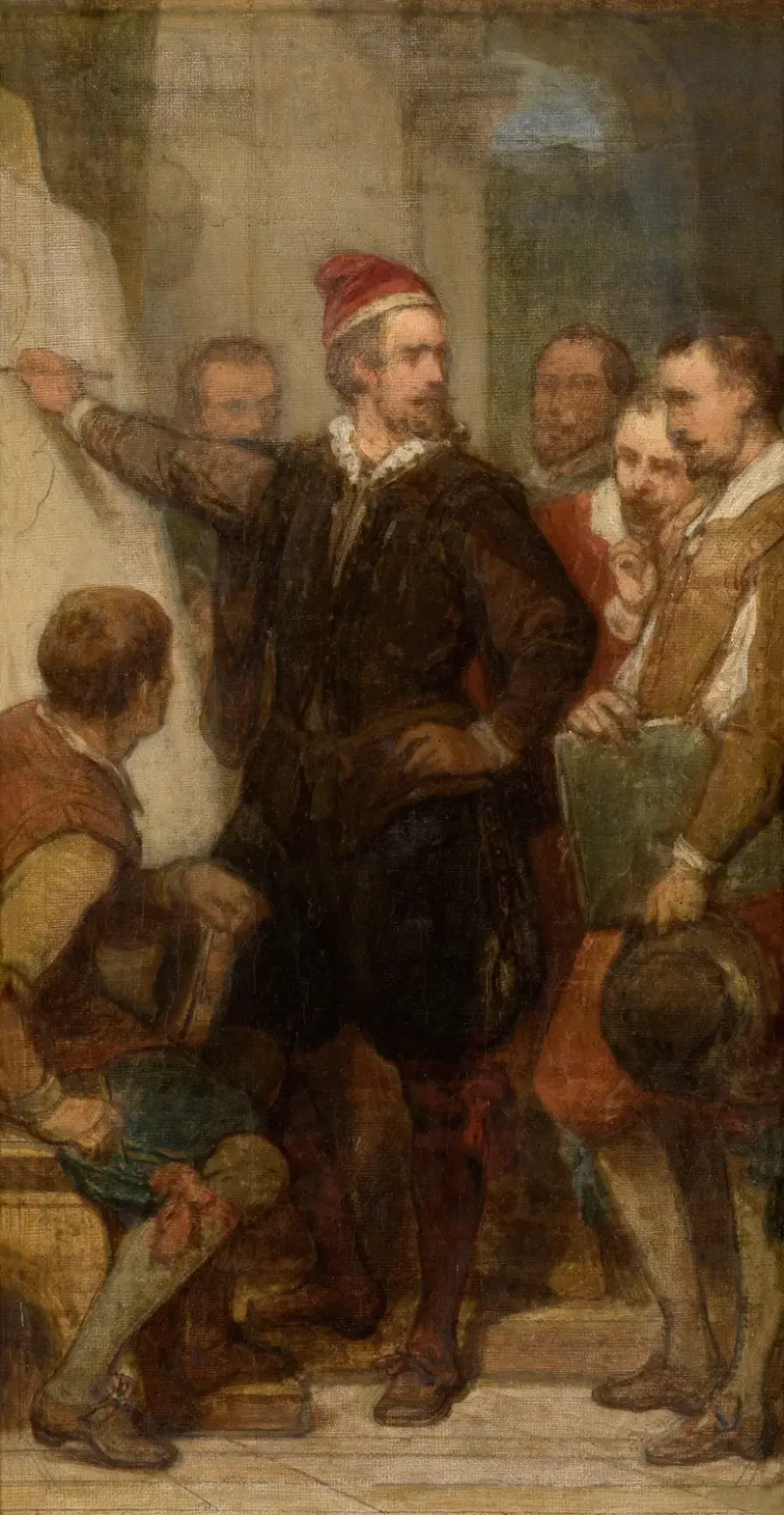 Målaren Denys Calvaert i Bologna av Nicaise De Keyser