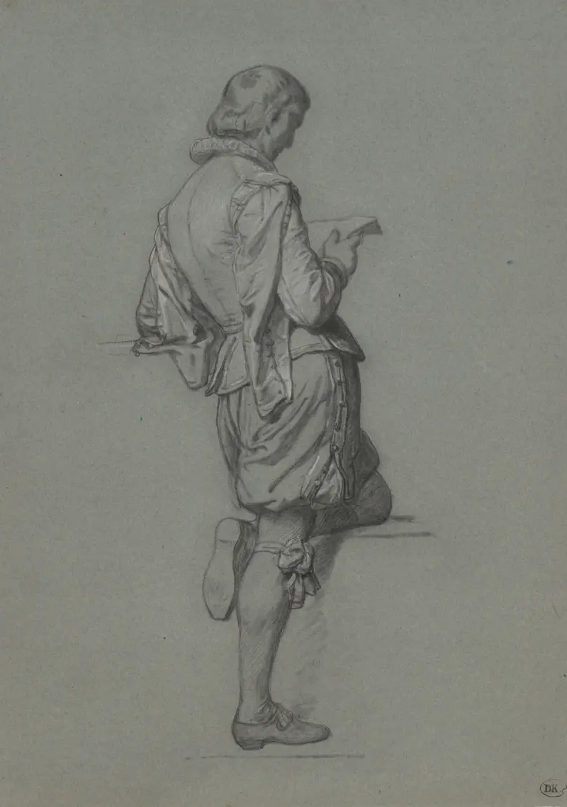 The Painter Pieter Neefs I av Nicaise De Keyser