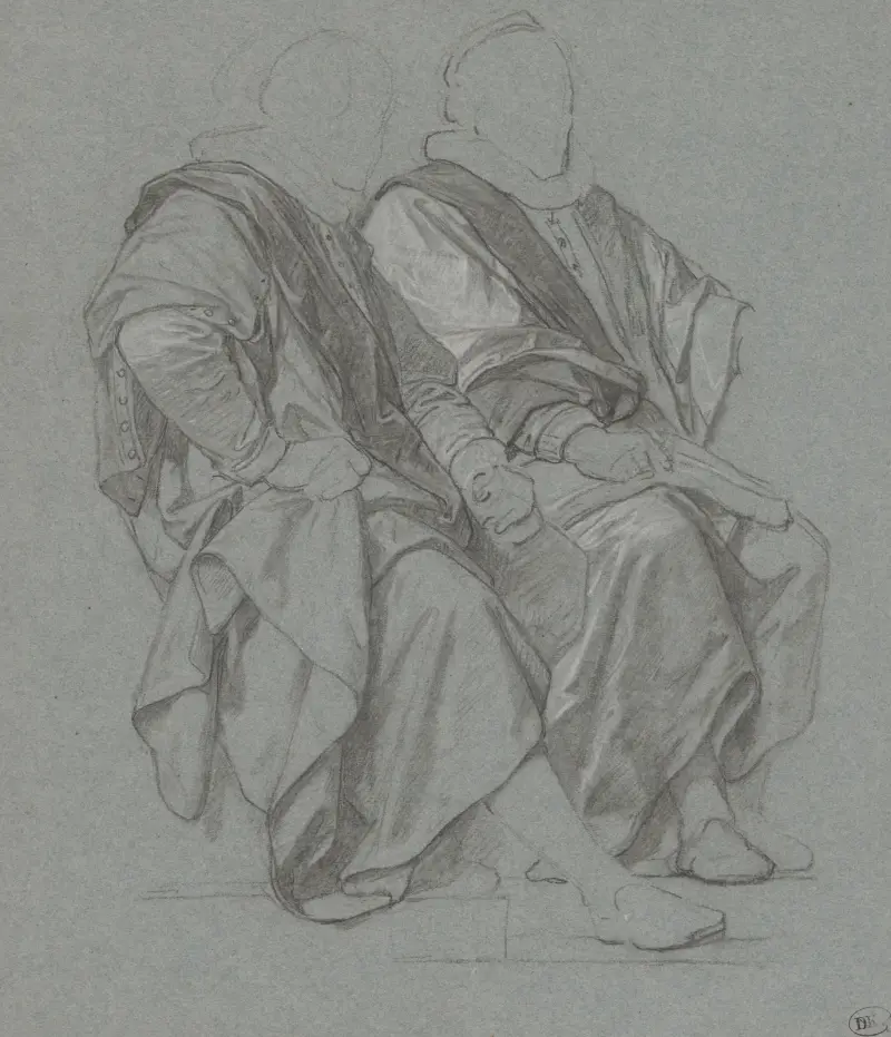 The Painters Adam van Noort and Otto van Veen av Nicaise De Keyser
