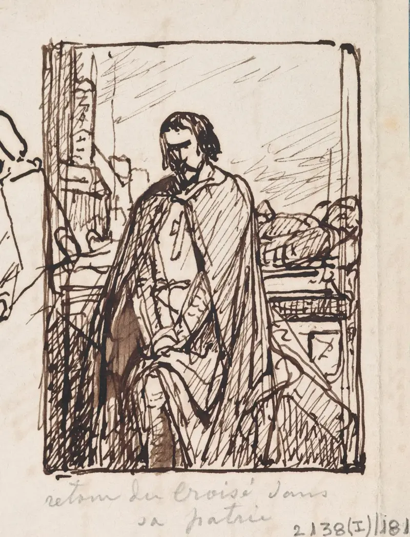 Korsfararens återkomst till sitt hemland av Nicaise De Keyser