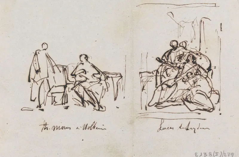 Thomas Morus and the Painters Hans Holbein and Lucas van Leyden av Nicaise De Keyser