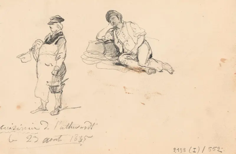Two Men av Nicaise De Keyser