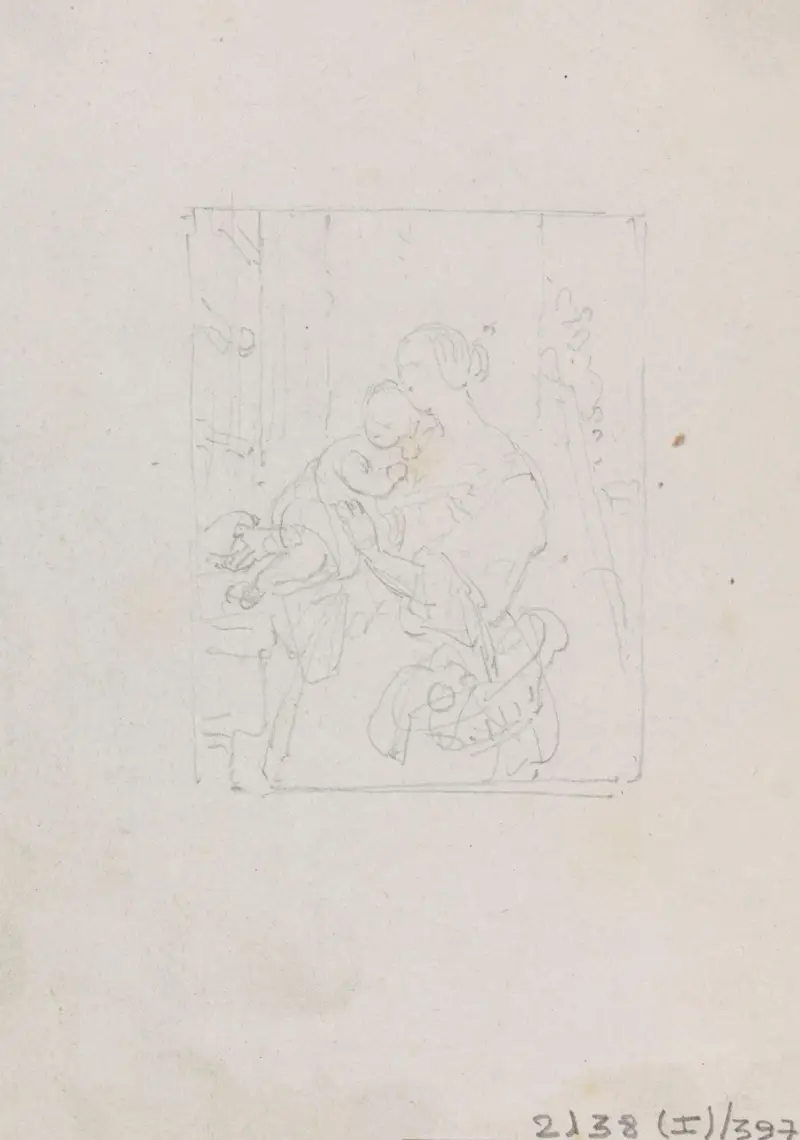 Žena a dítě – č. 1, Nicaise De Keyser
