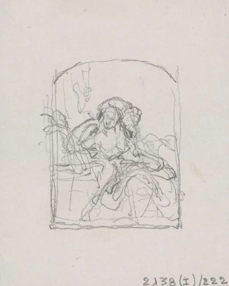 Woman at her Finery av Nicaise De Keyser