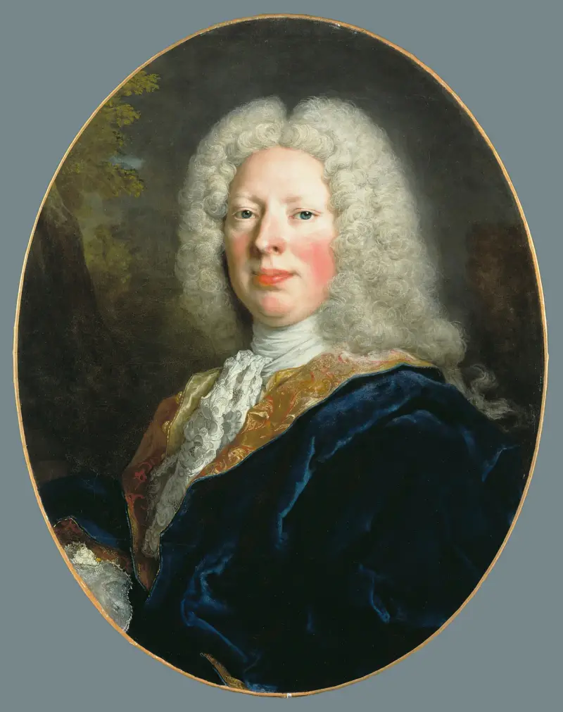 Frederick Augustus, hrabě Rutowski, Nicolas de Largillière