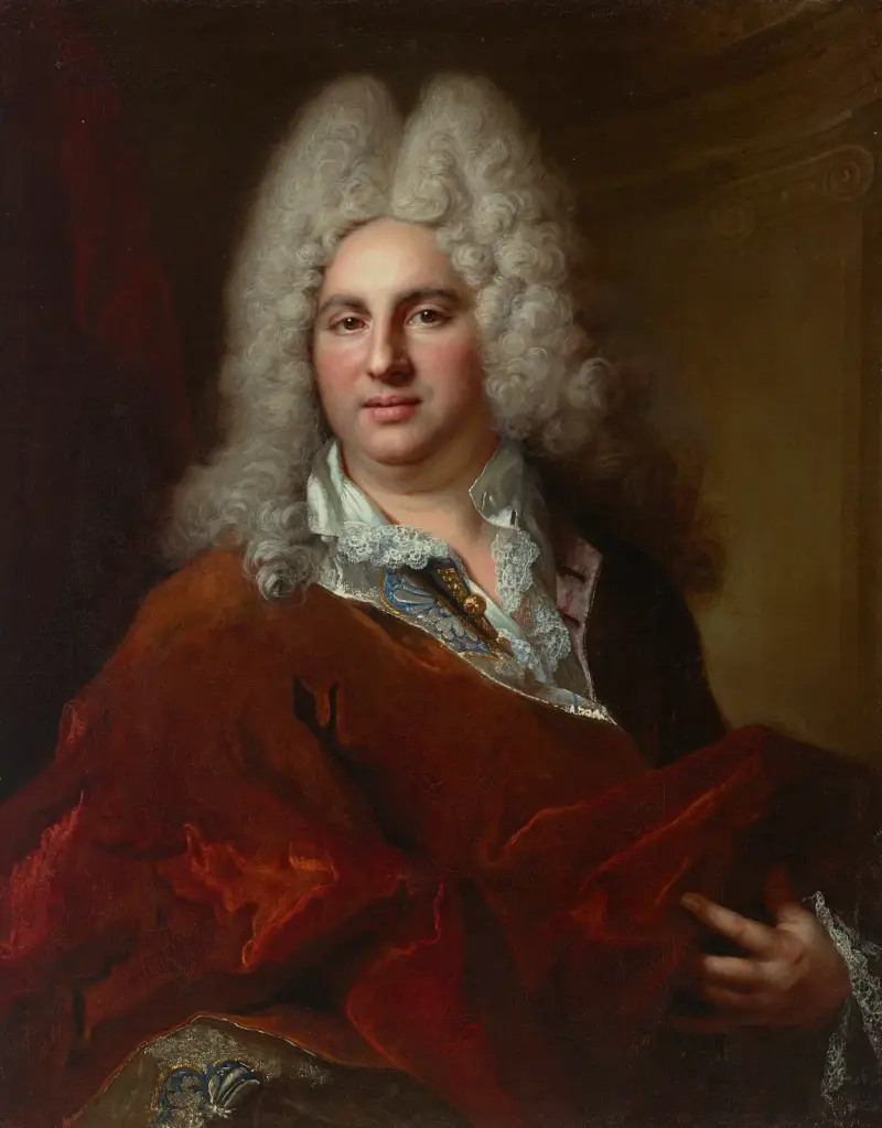 Porträtt av en herre av Nicolas de Largillière
