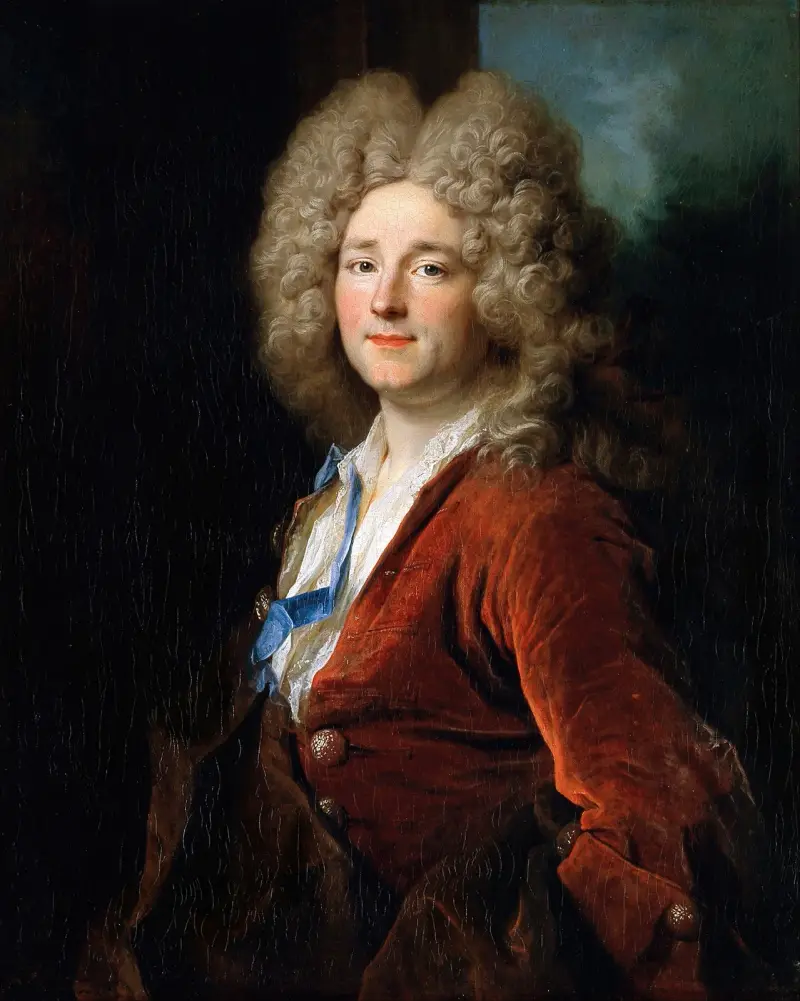 Porträtt av en man av Nicolas de Largillière