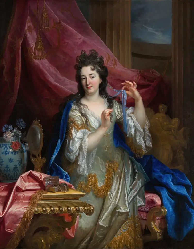 Porträtt av en kvinna, 1696 – nr 1 av Nicolas de Largillière