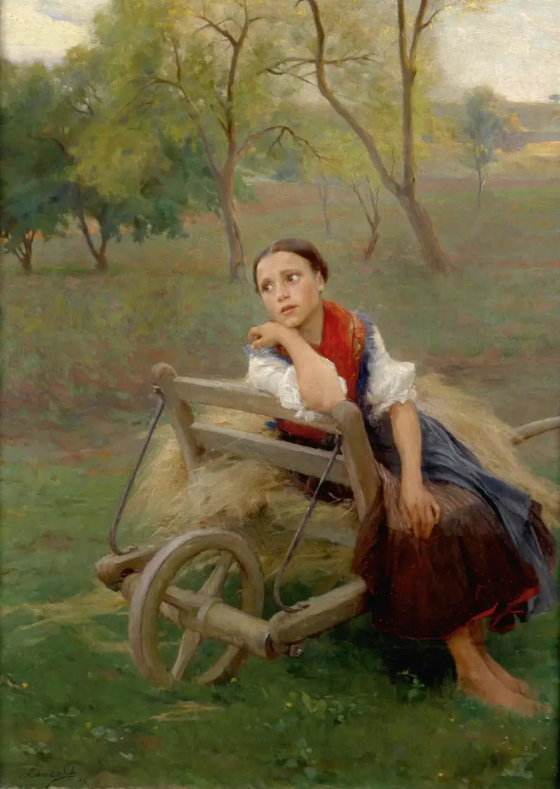 Nach der Arbeit von Philip Alexius de László