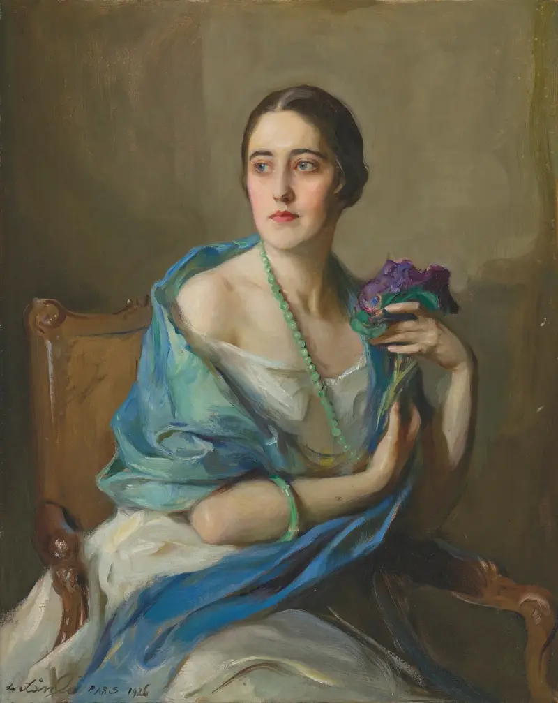 Porträt einer Dame, 1926 von Philip Alexius de László