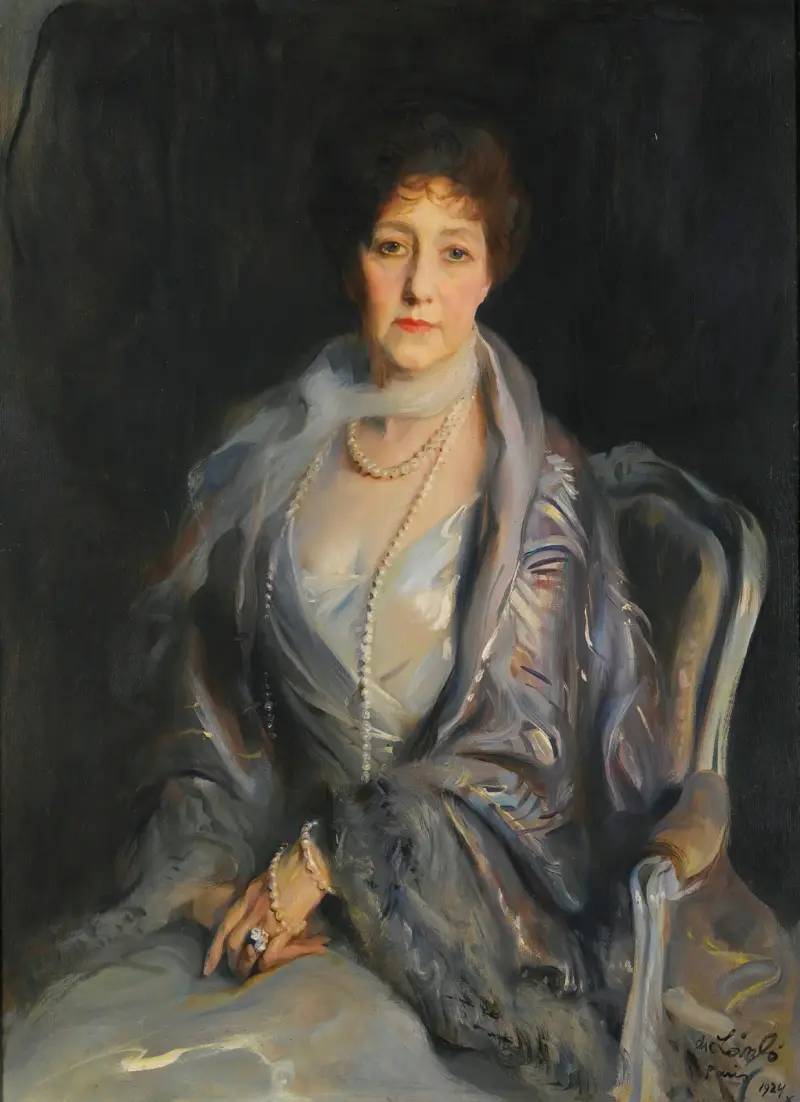 Portrait Of A Lady av Philip Alexius de László