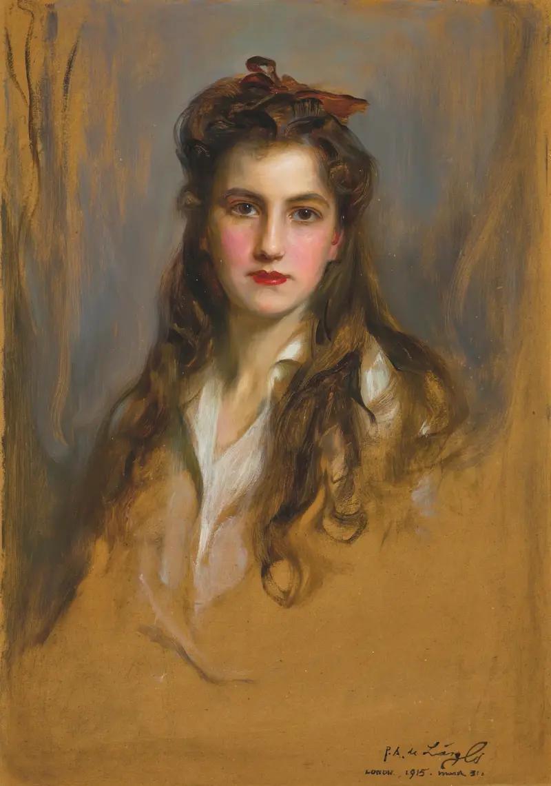 Porträtt av prinsessan Nina Georgievna (1901–1974) av Philip Alexius de László