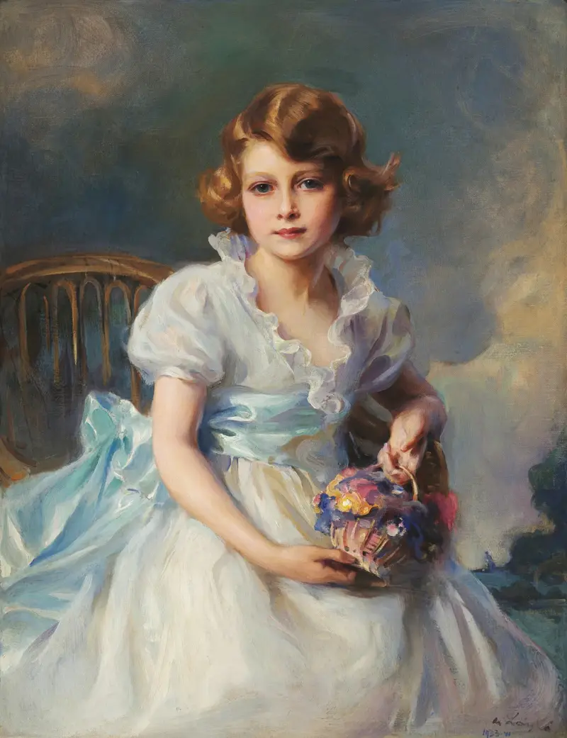 Princess Elizabeth of York av Philip Alexius de László