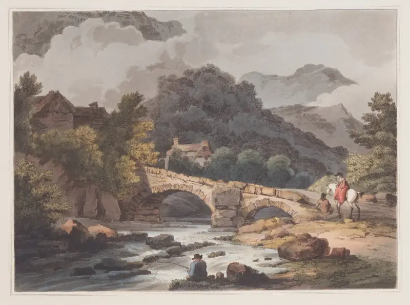 Brathay Bridge, Philip James de Loutherbourg