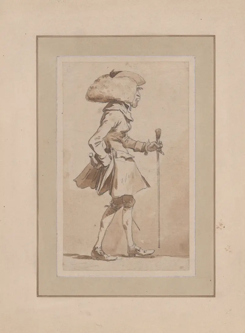 Návrh pro ‚From Warwick Lane‘, Philip James de Loutherbourg