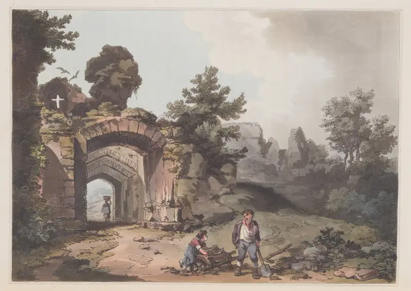 Dudley Castle von Philip James de Loutherbourg
