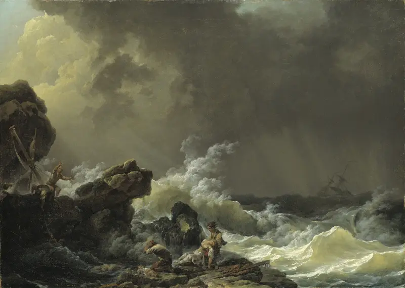 Schiffbruch von Philip James de Loutherbourg