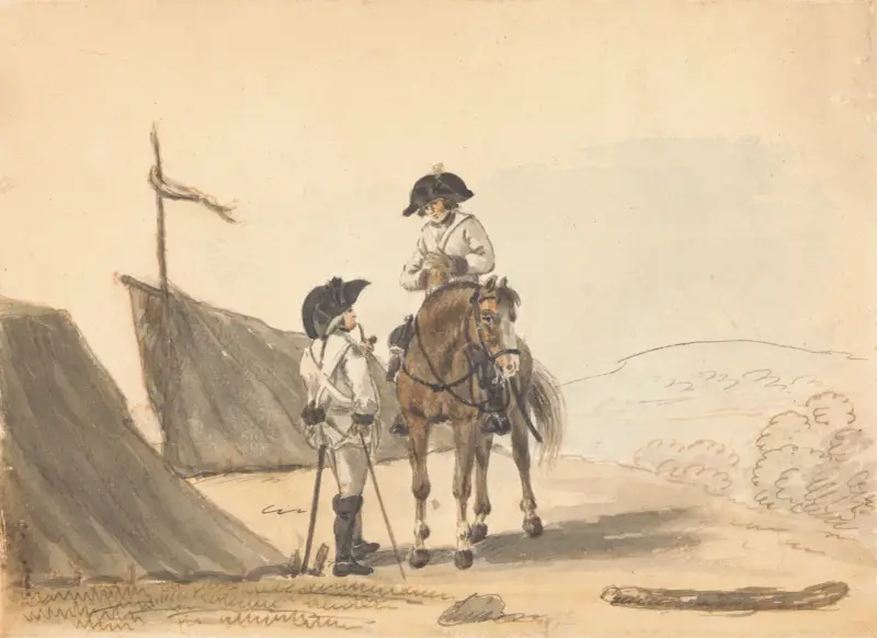 Lägret av Philip James de Loutherbourg
