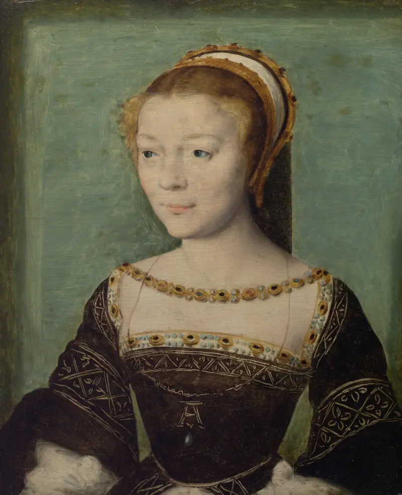 Anne de Pisseleu (1508–1576), Duchesse d’Étampes av Corneille de Lyon