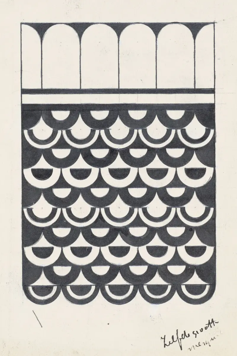 Ornament łusek, Samuel Jessurun de Mesquita