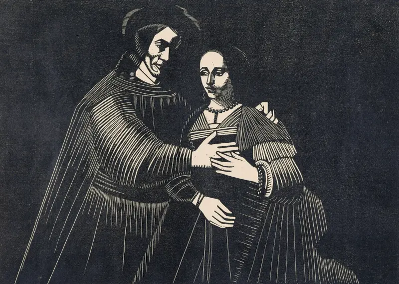 Portret pary jako postaci starotestamentowych, zwany „Żydowską oblubienicą”, Samuel Jessurun de Mesquita