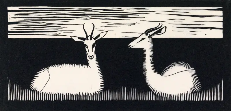 Dwie gazele, Samuel Jessurun de Mesquita