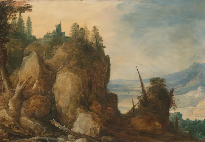 Bergsutsikt von Joos de Momper