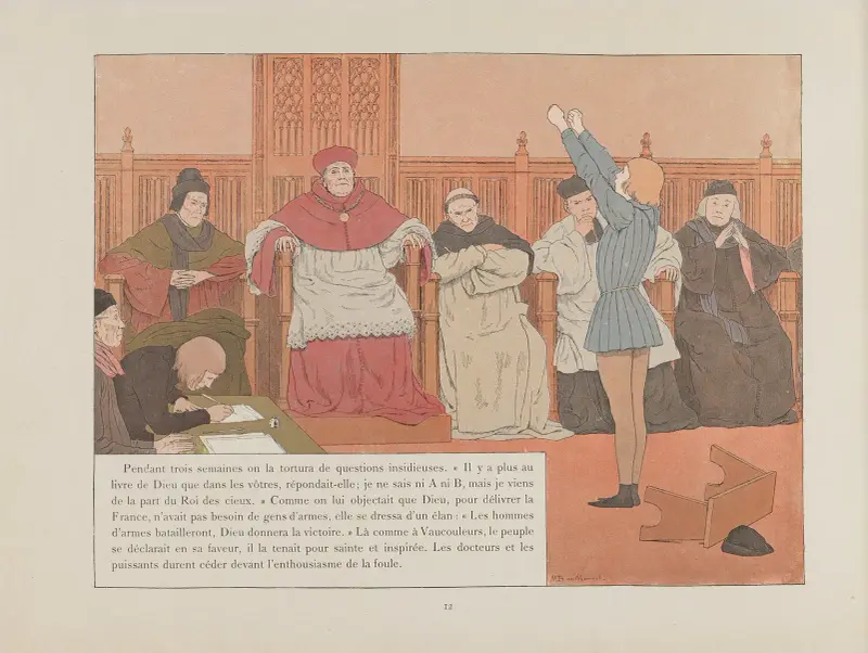 Joanna d'Arc Pl.09, Louis Maurice Boutet de Monvel
