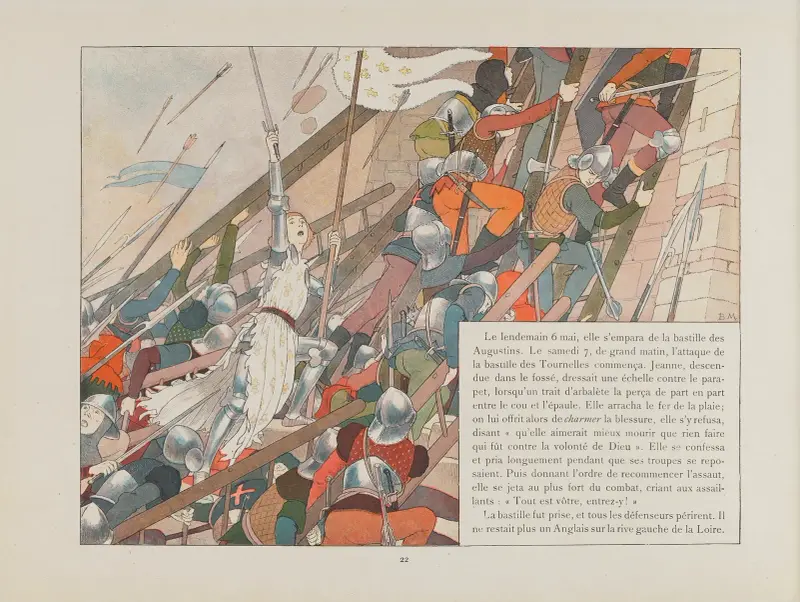 Joanna d’Arc, tabl. 19, Louis Maurice Boutet de Monvel