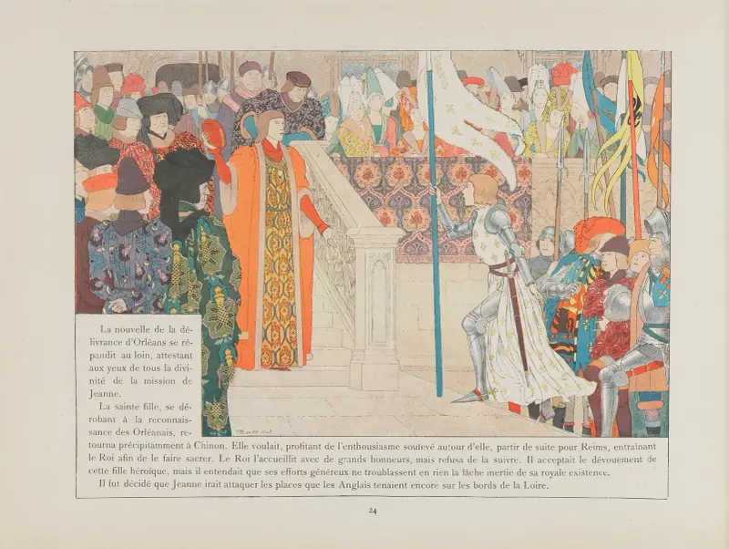 Joanna d’Arc, tab. 21, Louis Maurice Boutet de Monvel