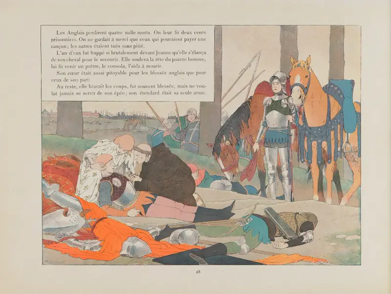 Joanna d’Arc, plansza 25, Louis Maurice Boutet de Monvel