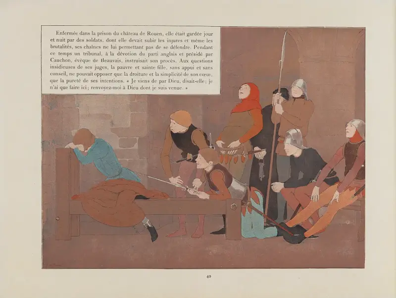 Jeanne d’Arc Pl.37 av Louis Maurice Boutet de Monvel