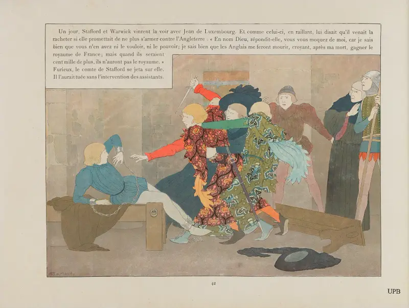 Johanka z Arku, Pl. 39, Louis Maurice Boutet de Monvel