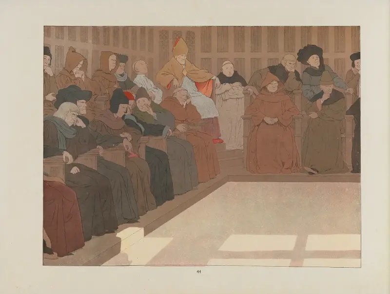 Jana z Arku, pl. 41, Louis Maurice Boutet de Monvel