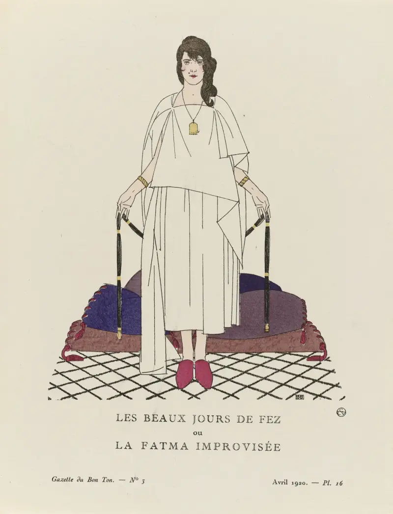 Les beaux jours de fez, ou, la fatma improvisée, 1920 – nr 1 av Bernard Boutet de Monvel