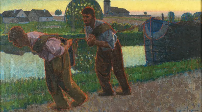 Matrosen (Die Zieher) von Bernard Boutet de Monvel