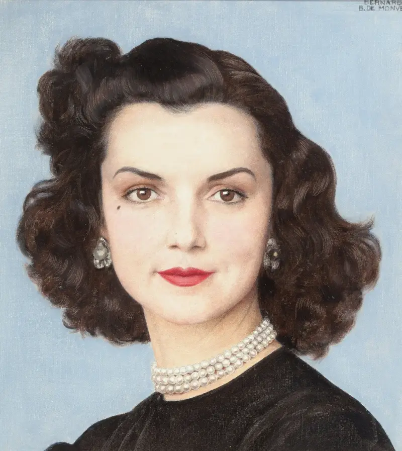 Portrait of Brenda Frazier av Bernard Boutet de Monvel