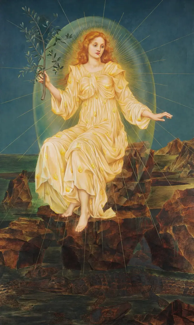 Lux in Tenebris, Evelyn De Morgan