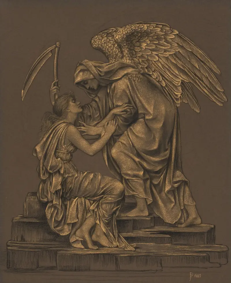 Dödens ängel av Evelyn De Morgan