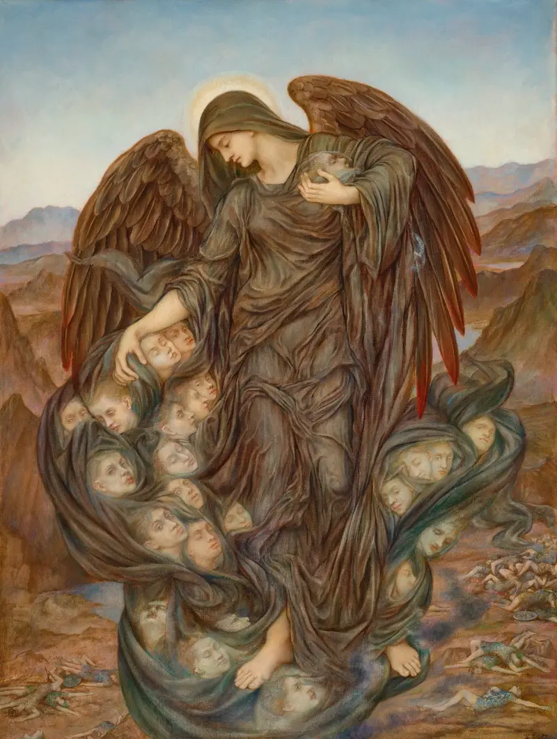 The Field of the Slain av Evelyn De Morgan