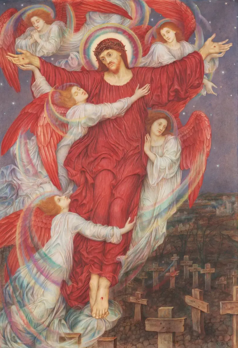 Rudý kříž, Evelyn De Morgan