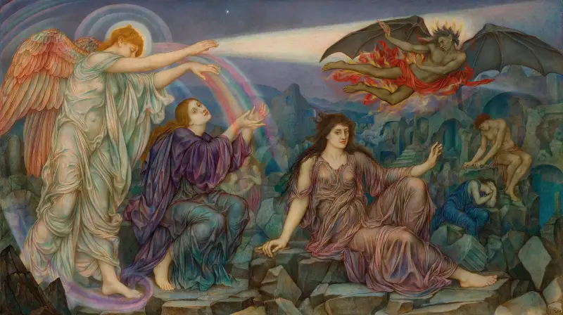 Sökarljuset av Evelyn De Morgan