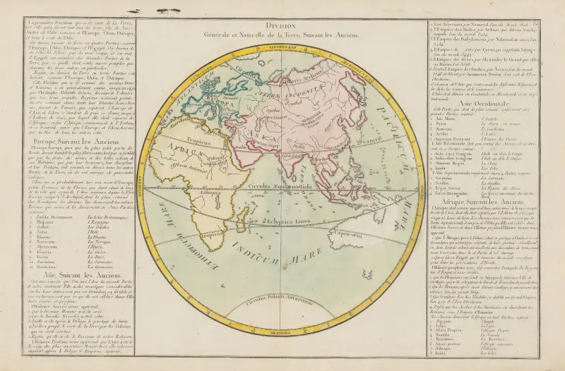 Metodisk och elementär atlas över geografi, plansch 25 av Claude Buy de Mornas