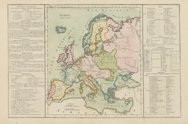 Atlas methodique et elementaire de geographie Pl.26 av Claude Buy de Mornas